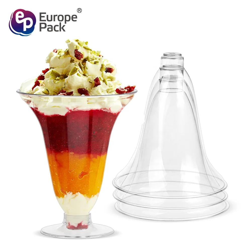 Factory wholesale food grade special disposable plastic customized wine cocktail cup