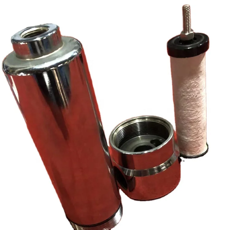 OEM Industrial use high pressure 30bar 3Mpa  compressed air filter housing machine with cast aluminium flow rate 4  cubic meter