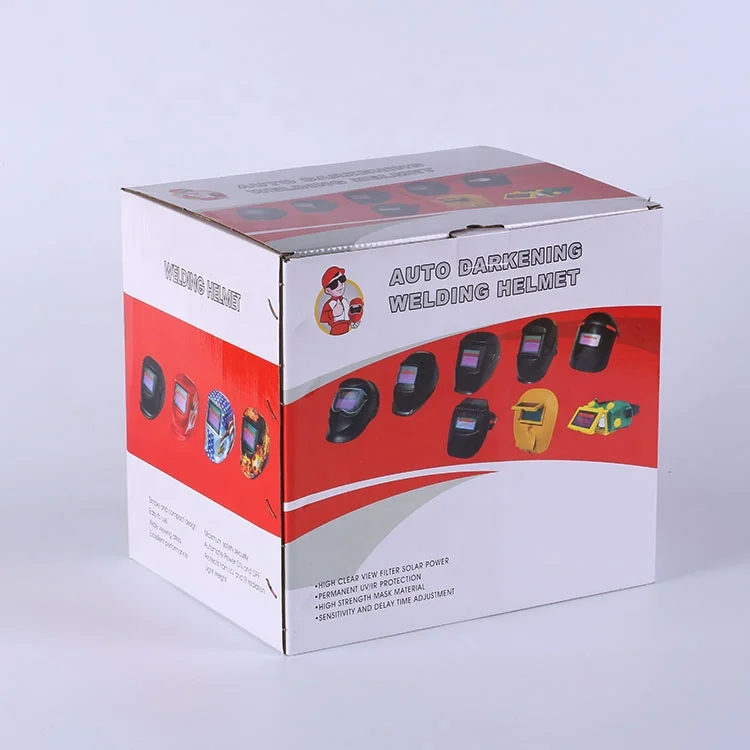 Best Selling in Russia Auto Darkening Welding Helmets Solar Powered Welding Mask casco de soldadura DIN 9-13 For Welder Mig Tig