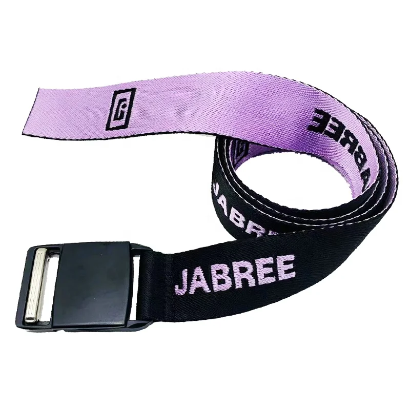 Custom Heavy Duty Quick Release Metal Magnetic Buckle Thickened Woven Nylon Outdoor Training Tactical Guns Shooter Belt For Men