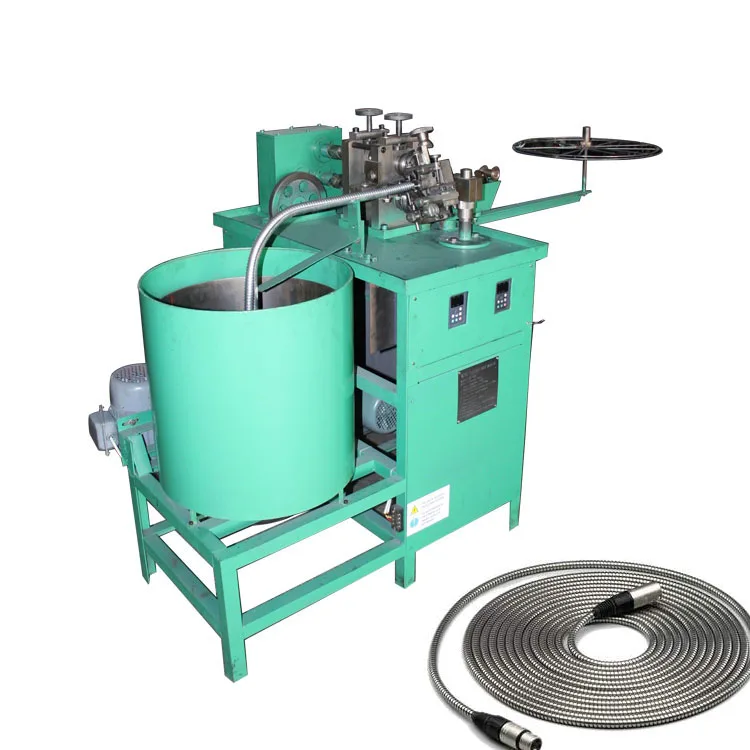 Double Lock Flexible Interlock Metal Hose Making Machine for Shower Hose