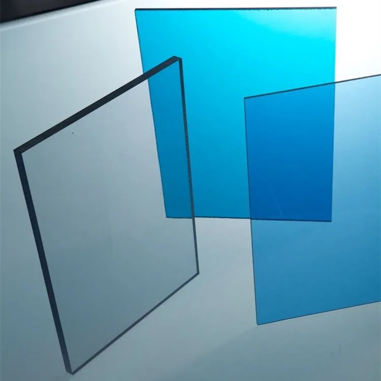 Modern style high quality yellow color transparency roofing panel polycarbonate solid sheet