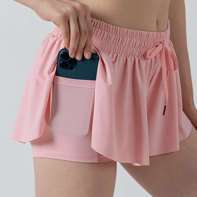 Girls Athletic Shorts Quick Dry Running Shorts for Kids Teen Girls Active Sports Track Shorts