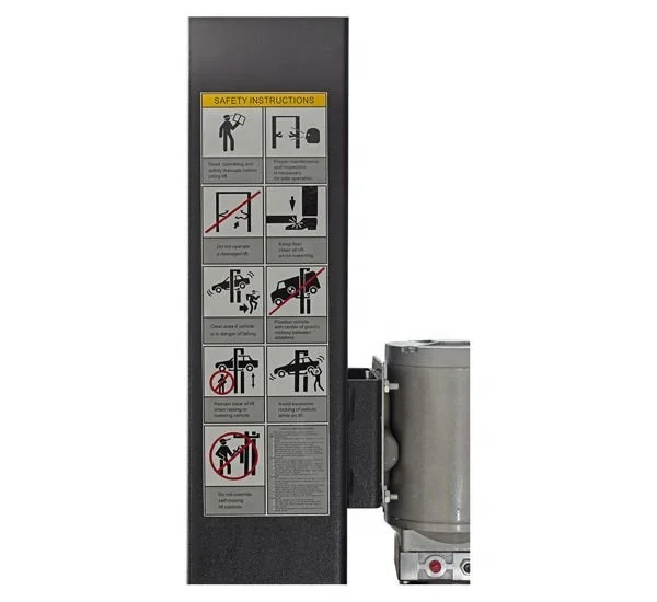 4T two post lift  car hoist auto elevator vehicle lifting machine with CE