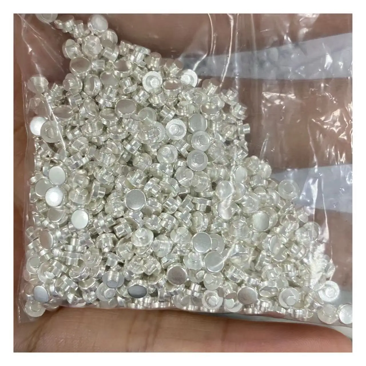 Top Quality Silver Contact AgCdO2 AgNi AgSnO2 Bimetal/Solid/Trimetal Rivet,customizable