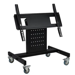 32-65 inch TV Mobile stands Rolling cart LED LED Monitor Floor Holder movable bracket mount modern display steel metal design