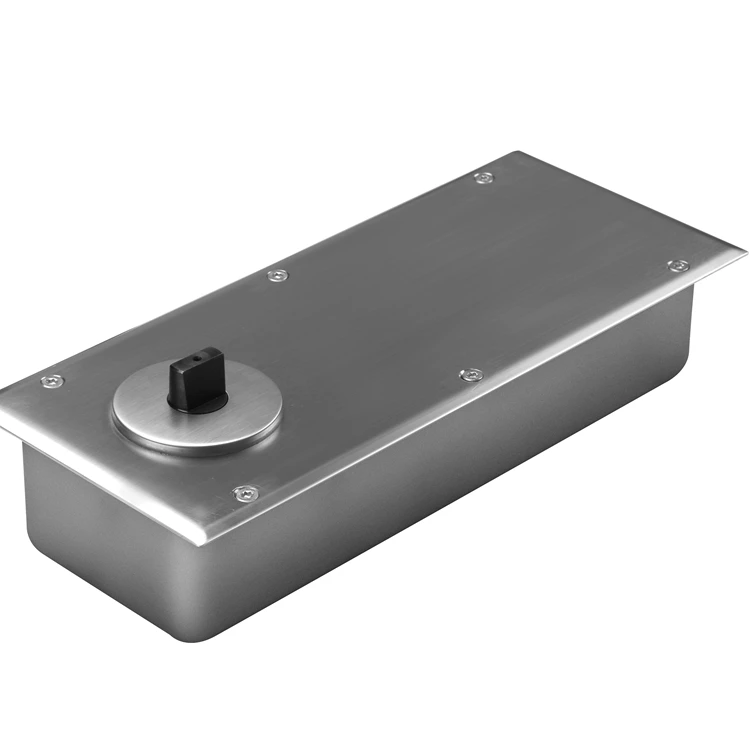 Smart Remote Control Glass Wood Door Hidden Automatic Pivot Floor Spring Hinge Machine Set With Accessories