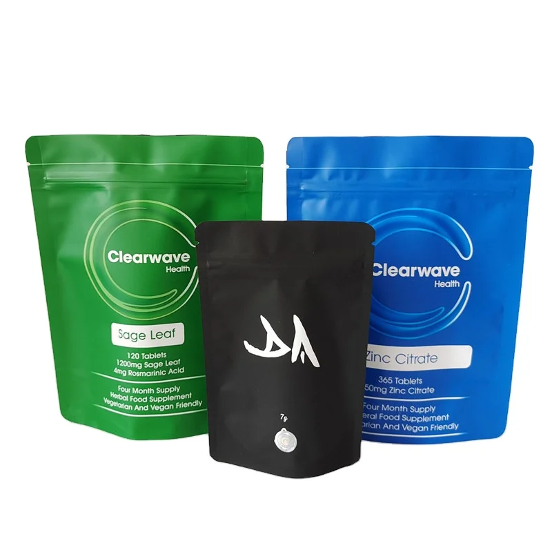 New lb 35 8th oz  500mg 600mg gummies food candy chips clothes socks gift small plastic zipper bag with window