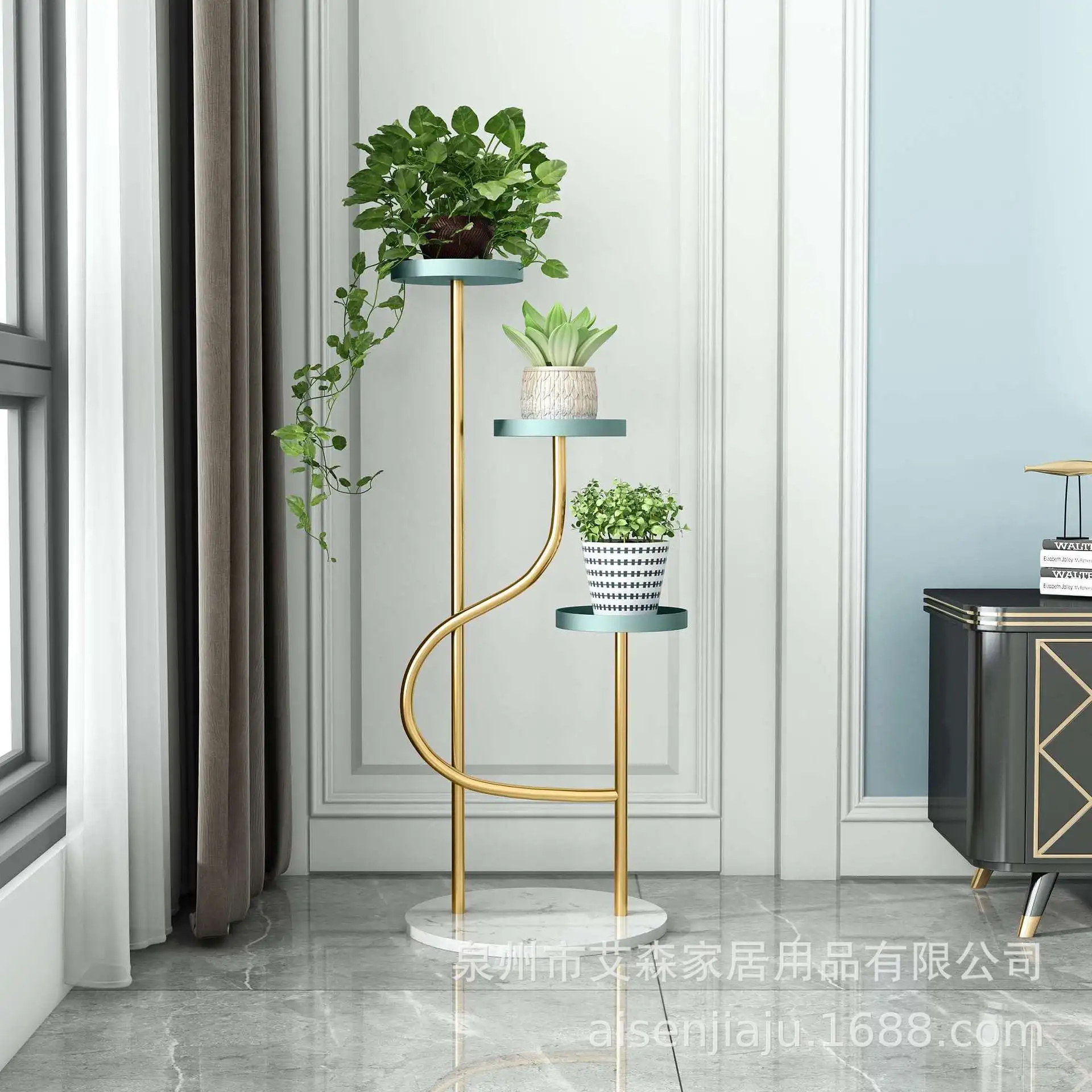 Flower Stand Marble Ladder 2 3 Tier Wedding Indoor Shelf Holder Metal Tall Gold Display Designs Planter Pot Plant Flower Stand