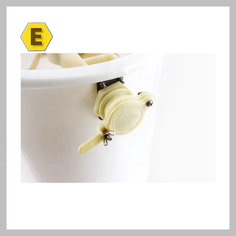 
2 frame plastic honey extractor manual spinner honey bee extractor beekeeping tool 