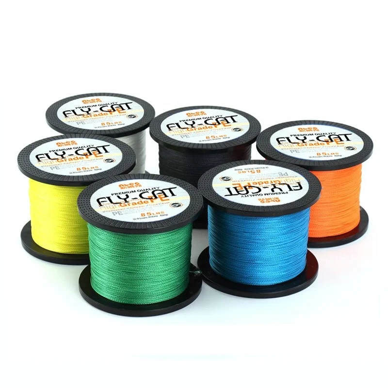 PRO Strong strength Multifilament line PE 8 strand braided fishing line for fishing 100 meter