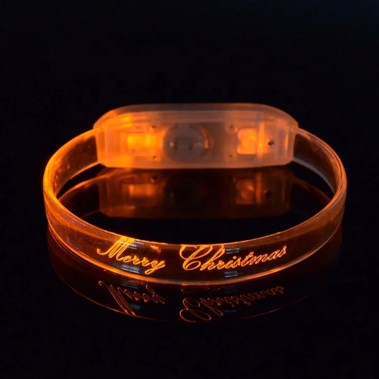 Best Selling Cheap Items 3 Flashing Modes LED Slap Glow Bracelet For Camping