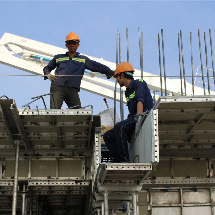 Anti-corrosion Solid PVC Formwork Panel Plastic Formwork for Concrete