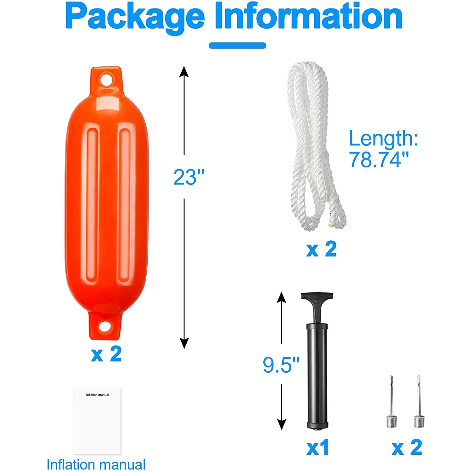 GREAT FAST watersport wakeboard Boat Fender Round Anchor Buoy Dock Bumper Ball Inflatable Vinyl Shield Protection Mooring Buoy