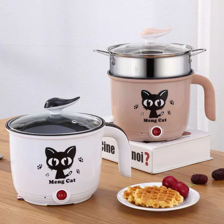 Home Cookware Mini Hot Pot Multi Electric Cooking Pots Portable Stainless Steel Electric Rice Cooker
