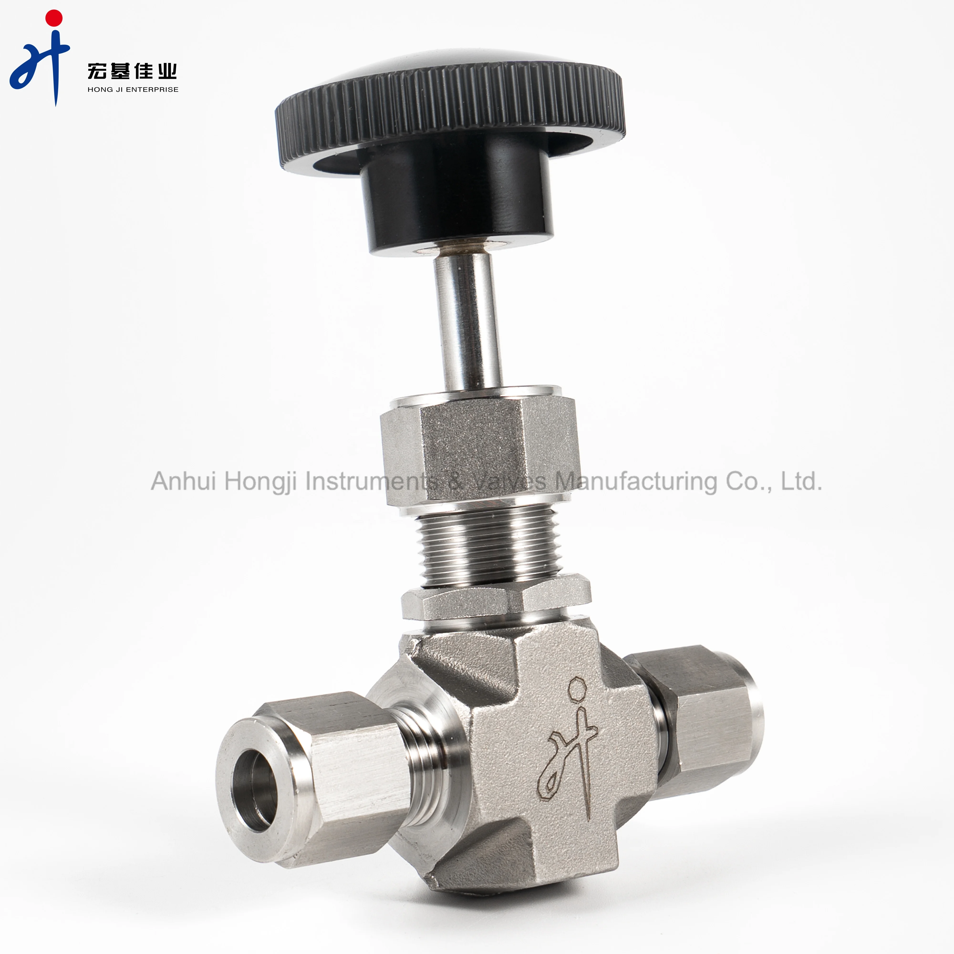 316 1/2 Stainless Steel  Od Needle Valve Instrument Needle Valves for Oil Sampling System