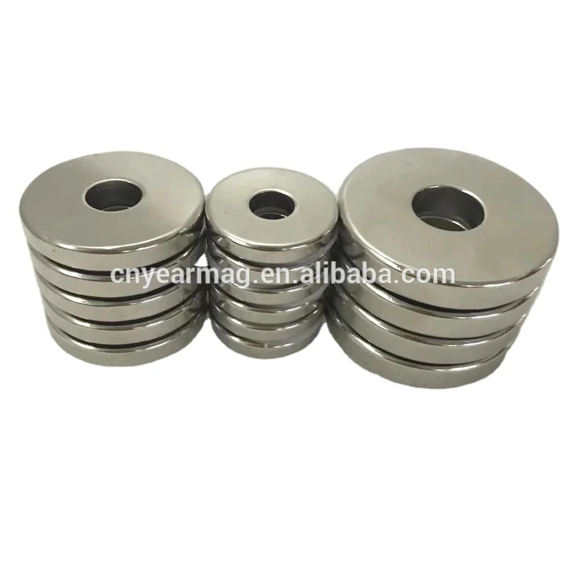 Customized Permanent Sintered N50 Neodymium Multipoles NdFeB Ring Magnets