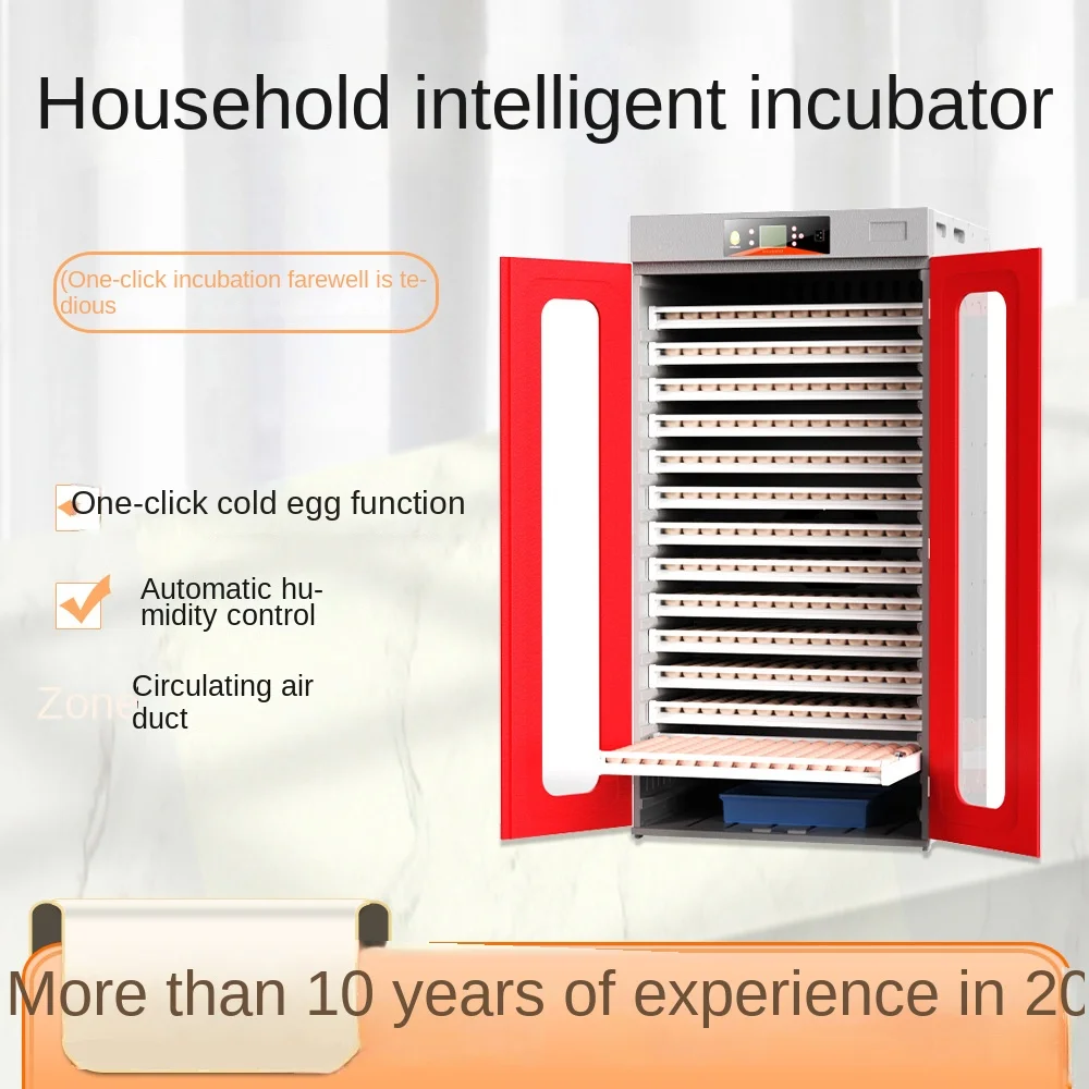 Tigarl коммерческий 400-1000 инкубатор для яиц установлен с солнечными панелями вентилятор 220 В