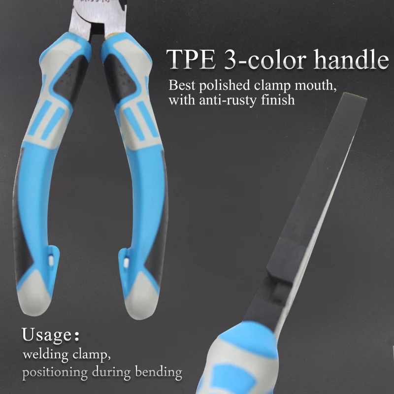 Wholesale Blue Laser Welding Assistant Bending Plier Flat Clip Aluminum Ss Channel Letter Sign Bender Advertising Equipment