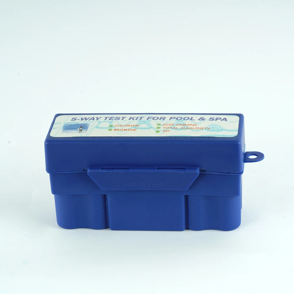Test Chlorine, Bromine, Ph, Acid Demand, Total Alkalinity Swimming Pool Water Test Kit