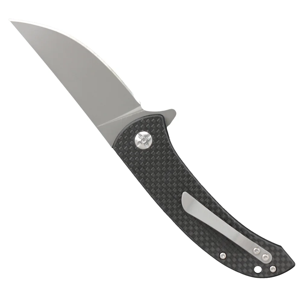 
Folding small camping tools tactical knife self defense knife camping tools high hardness survival in the wild 