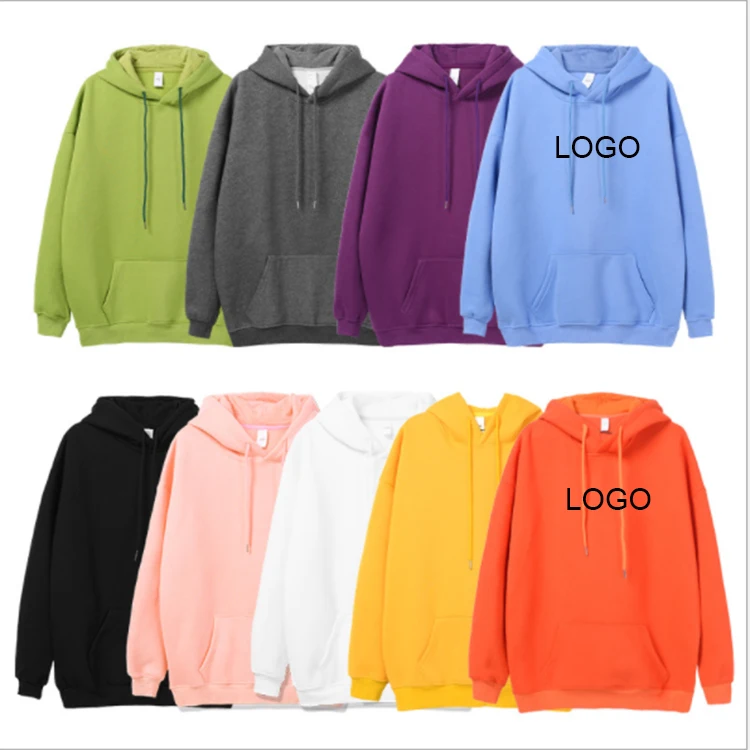
Wholesale Casual Pullover Plain Custom Logo Heavyweight Hoodie Thick Hoodies Men Two Miles Wear 