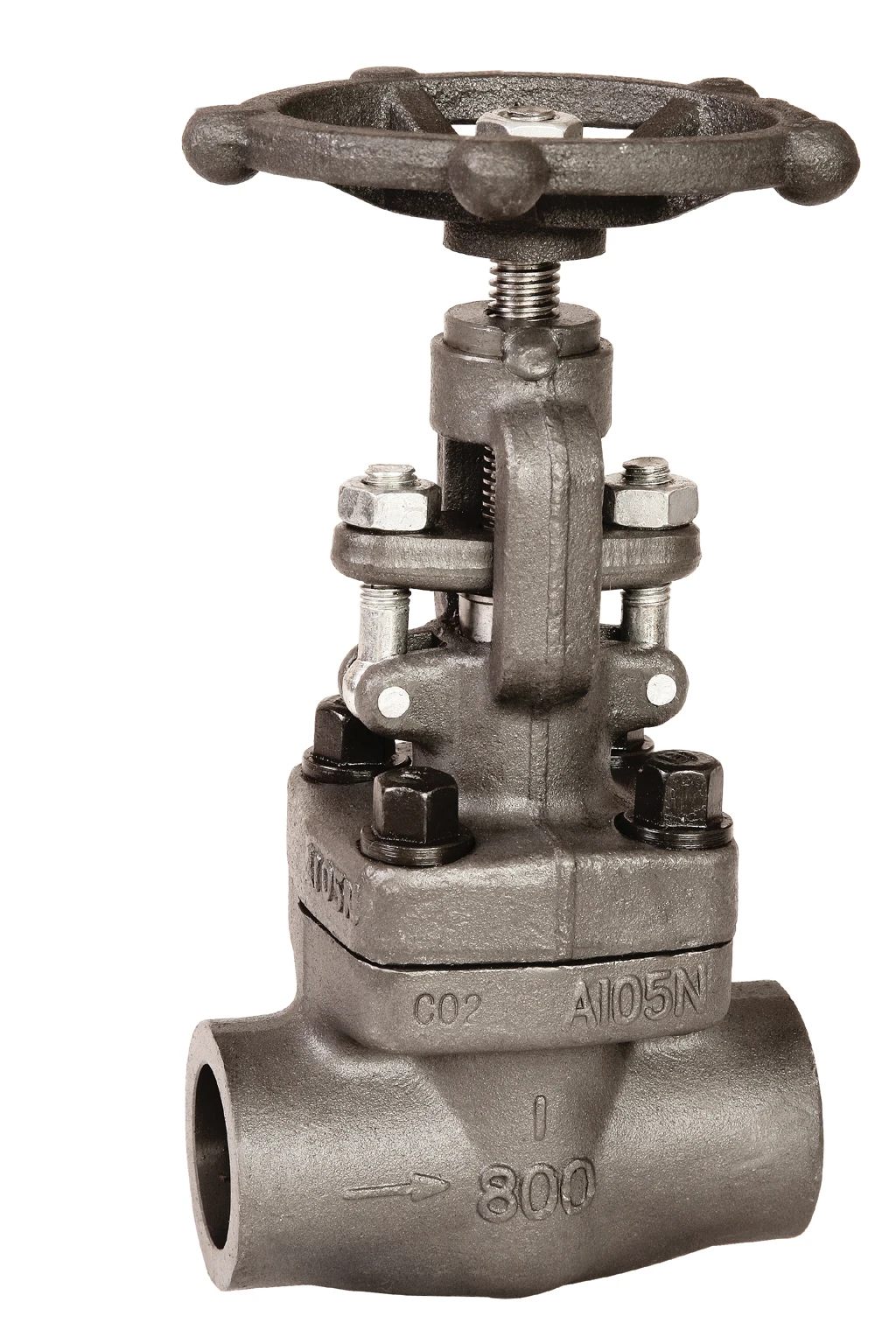 Forged Steel Globe Valve A105 BB OSY Screw End NPT