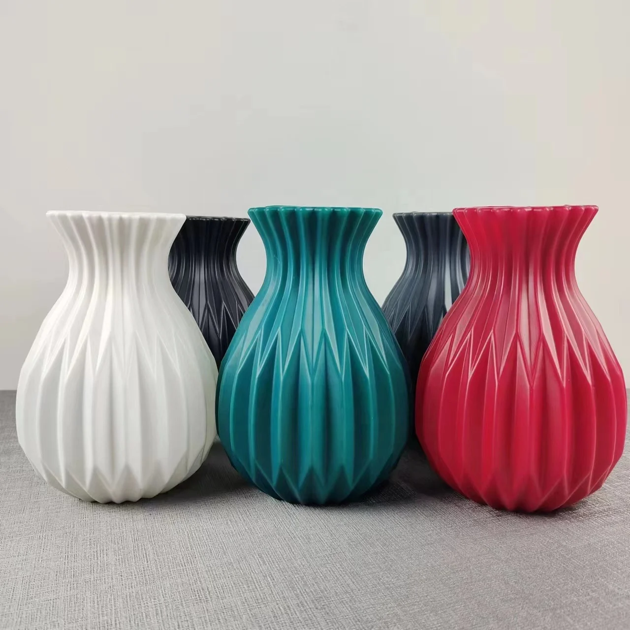 artificial flower vase plastic vases for flowers decoration vase decor