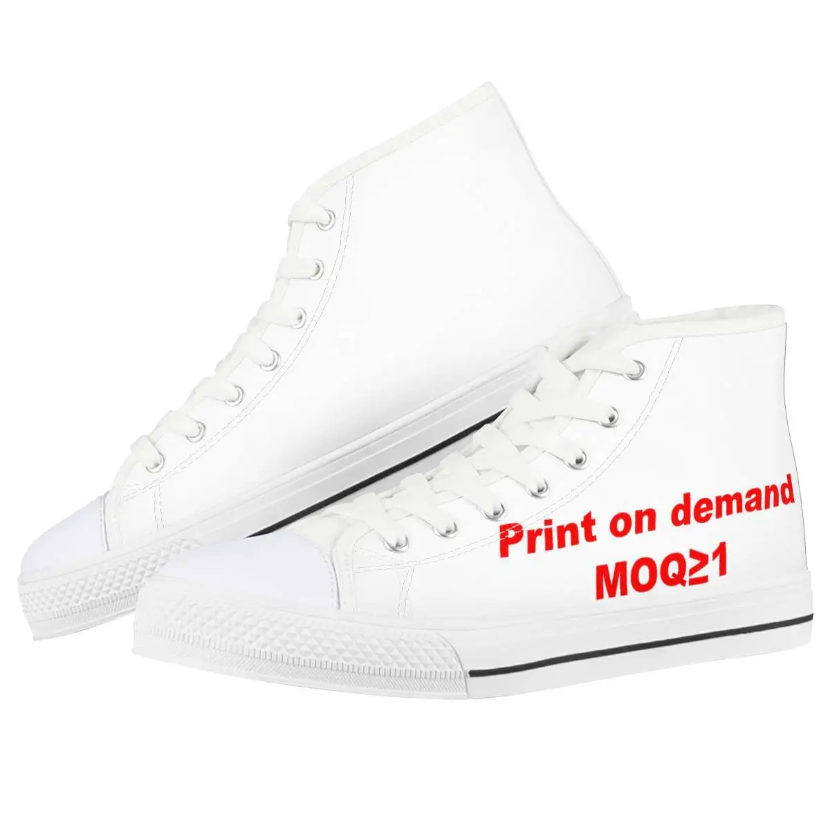 Christmas pattern, print, logo can be customized for men and women couples canvas designer sneakers