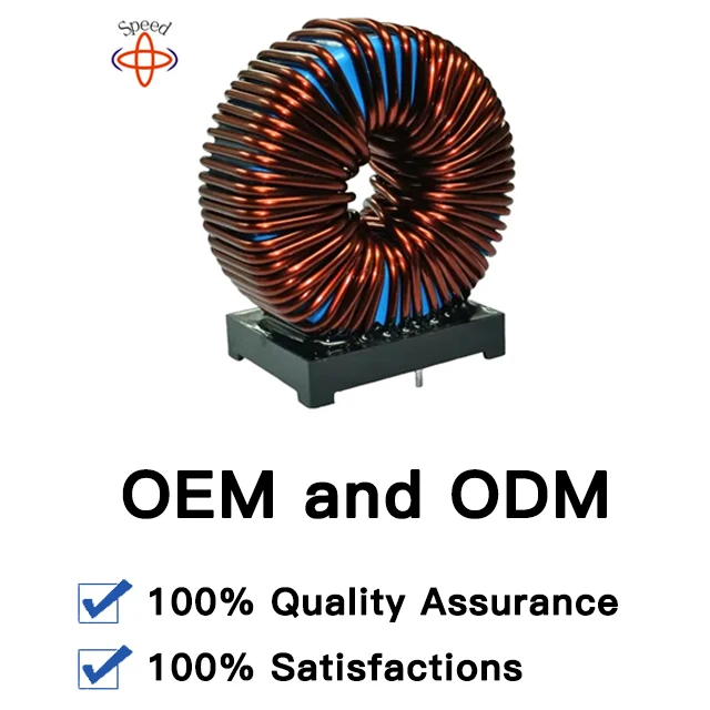 Customized custom toroidal transformer for audio amplifiers flat copper wire inductor coil high current induct