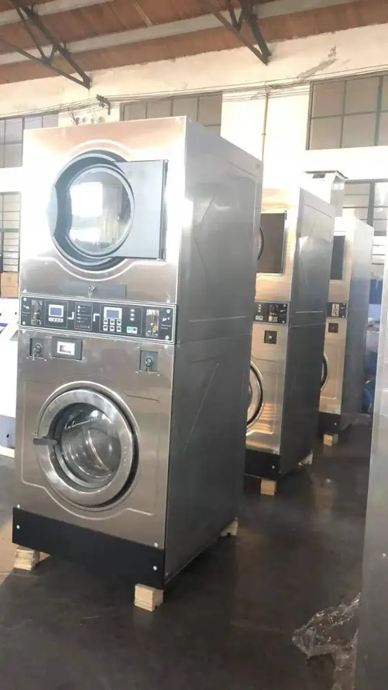 15kg coin stacked washer dryer
