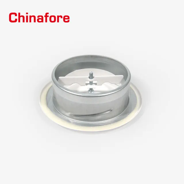 Metal round air vents exhaust valve for ceiling Return Air Vent Grille white Exhaust Air Disc Ceiling Valve Diffuser