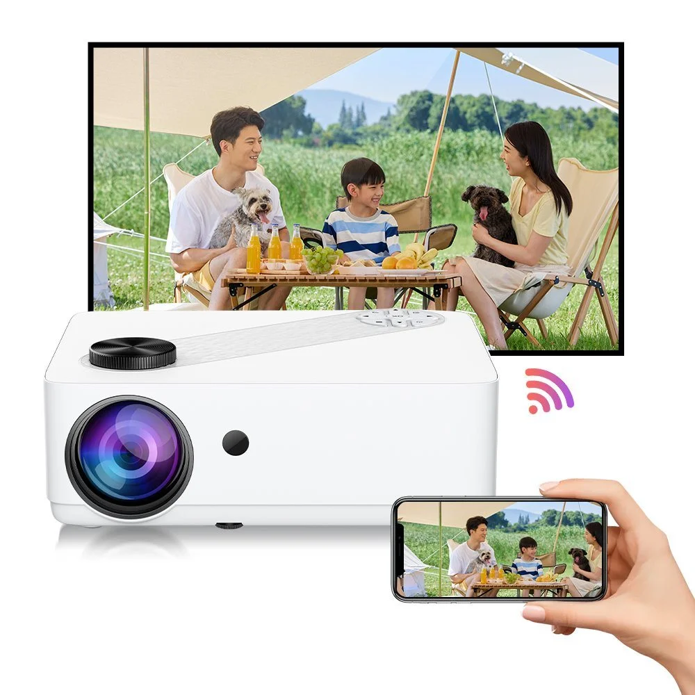 Factory OEM/ODM 6000 Lumens 1080P Full HD 4K Hometheater LCD Projector