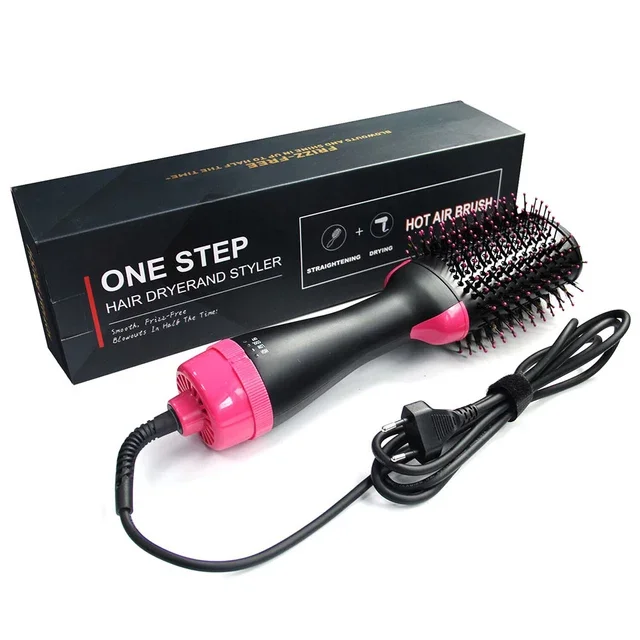 
Nylon Long Comb Tooth 3 Heat Setting Negative Ion 360 Degree Rotating 3 In 1 Straightener Hot Comb Electric 