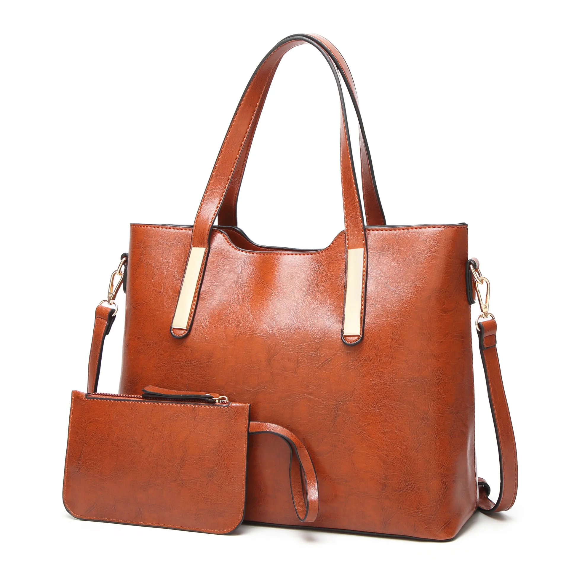 Fashion Women wholesale  high quality PU leather Shoulder Bag handbag for women