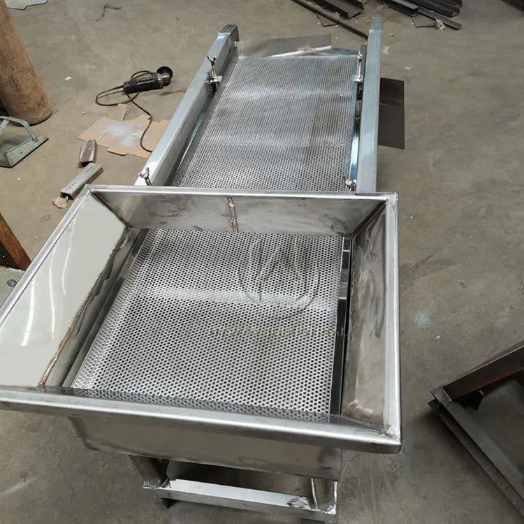 2 outlets 3 outlets Cat litter ore sand soil compost grain coffee beanslinear small vibration sieve vibrating screen mining