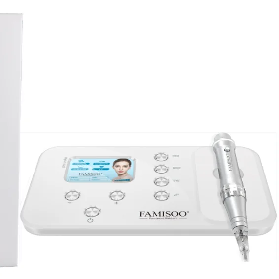 Famisoo N6II Pmu Machine Kit Rotary Permanent Tattoo Pen