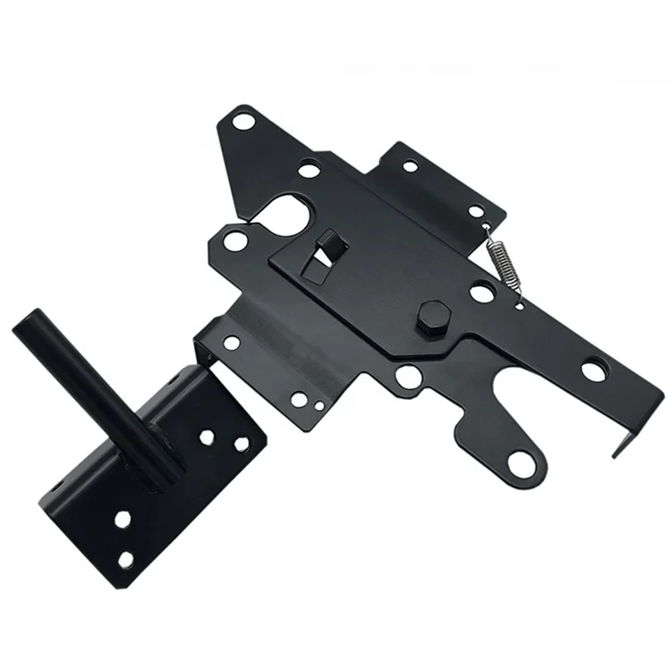 Sale heavy duty Atainless Vinyl Stainless Steel Black Hatchet Fence Gate Latches