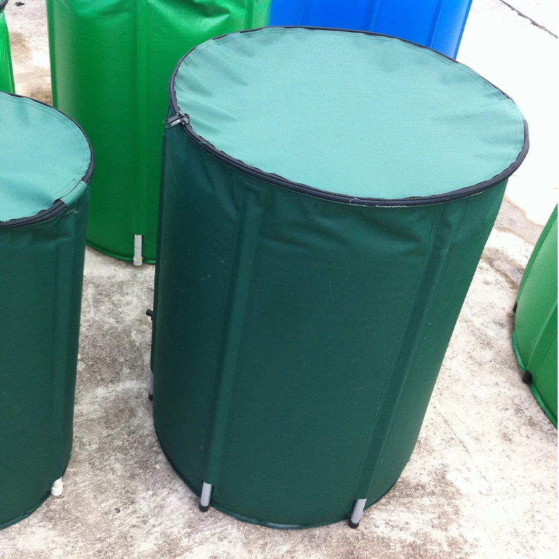Factory Custom Size Wholesale Portable 100 200 500 1000 L garden rain barrel water collector large water storage bucket