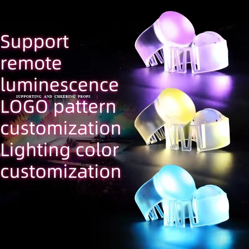 Remote control light bracelet 15 color concert DMX433 light bracelet national tour music festival props