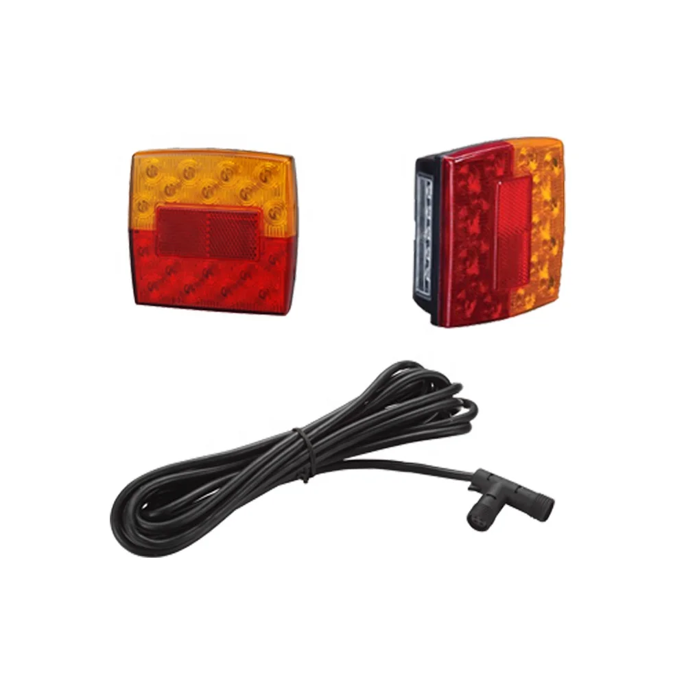 ADR E4 12V Submersible Turn Stop No Plate Truck Trailer LED Combination Rear Tail Lights
