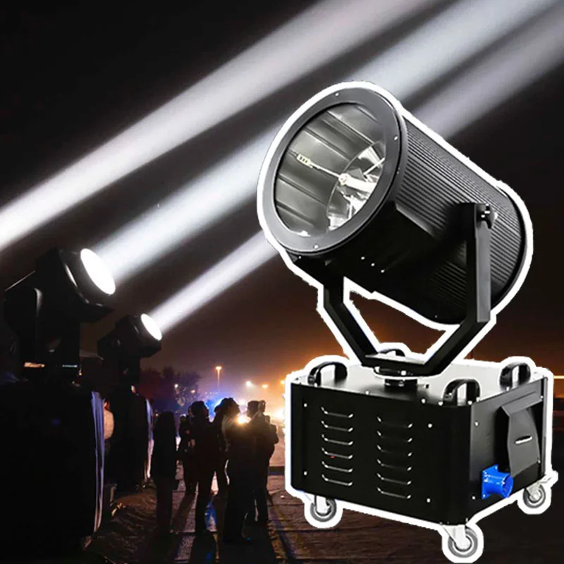 Search Light Outdoor 1KW 3KW 7KW 10KW Sky Beam Light Outdoor Waterproof Super Sky Tracker Beam Search Light