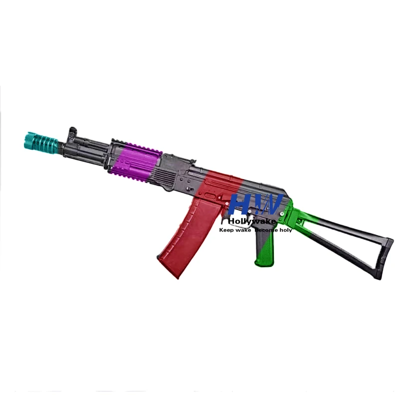 RX AK102 New AK Hand-self Integration Customizable Gun Toy Gel Blasting Gun Toy Gun