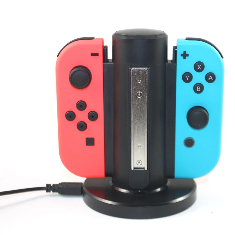 Customized 4 in 1 Rechargeable Battery PS4 Controller Dock Console Charging for Nintendo Switch