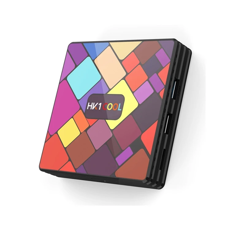 ТВ-приставка на Android 10,0 с пультом дистанционного управления Hk1 2 Гб Ram 16 Гб Rom 2,4 ГГц/5 ГГц Android потоковая коробка