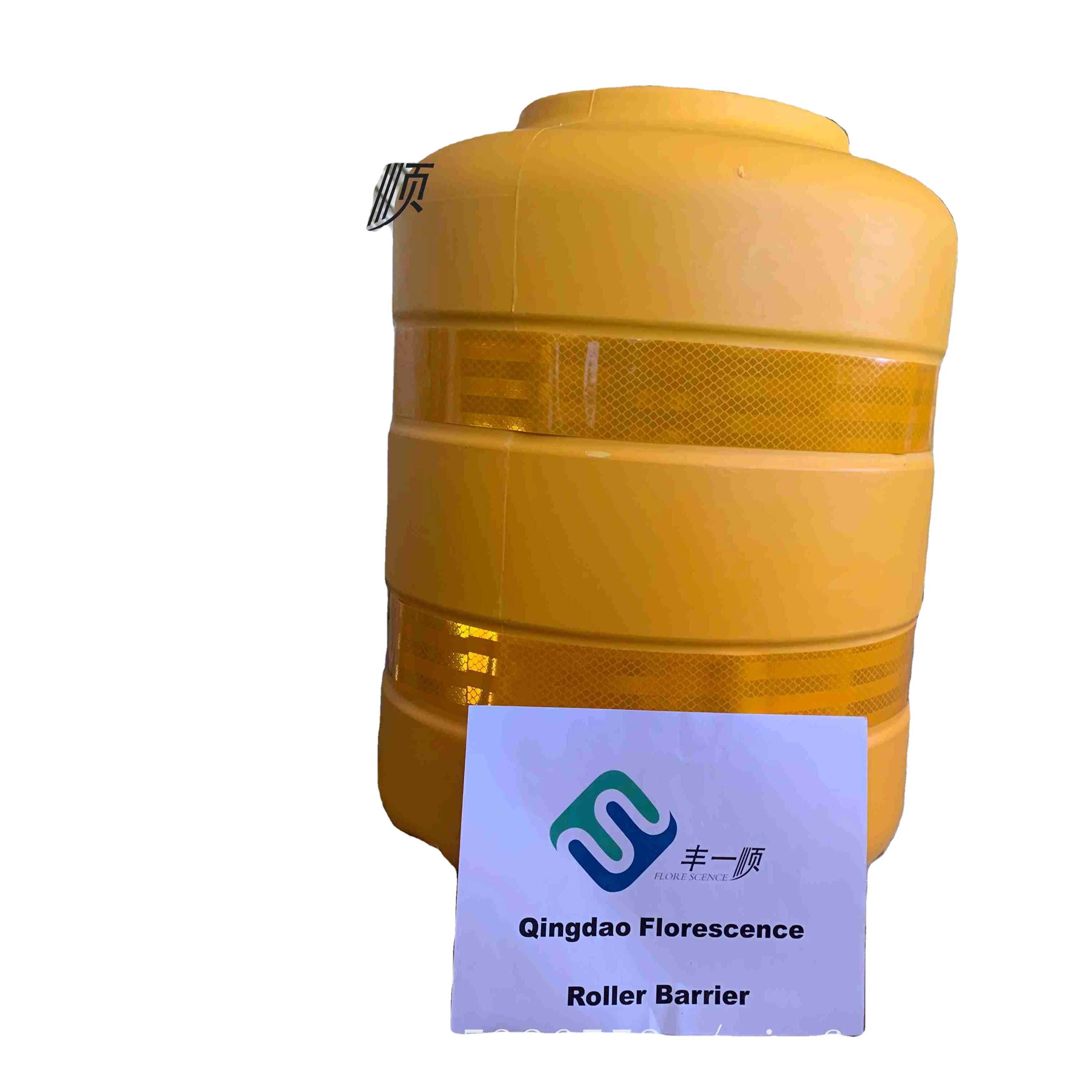 Highway Traffic Safety System EVA Roller Barrier Anti-corrosion roller guardrail for Road safety