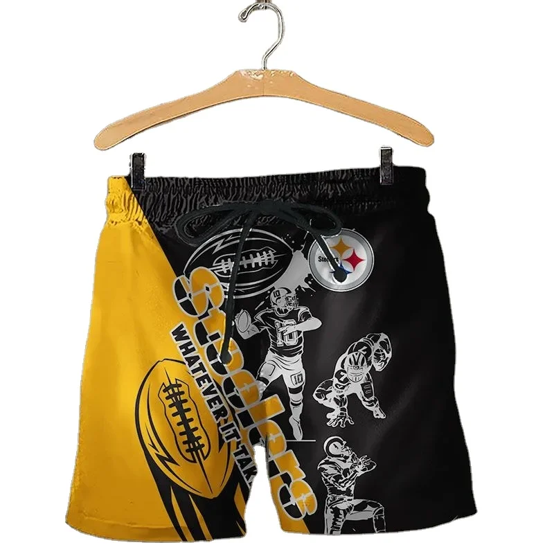 Elastic waist dwimming trunks custom casual swim trunks men swimming shorts