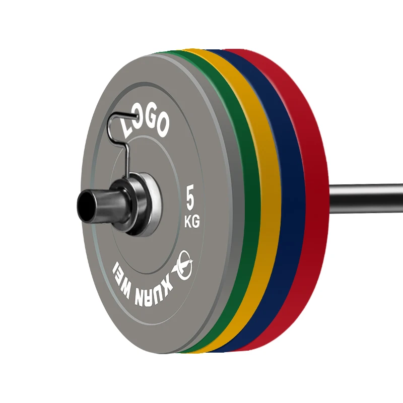 Wholesale Weight Lifting Plates Cast Iron Lbs Gym Custom Bumper Plates Rubber Pates Weights