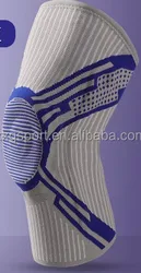 Knee Protector Adjustable Silicone Pad Knee Brace Sports Knee Pad With Side Stabilizers And Patella Gel Pad