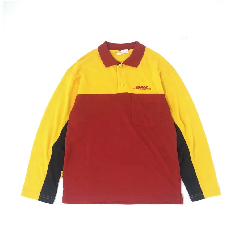 Футболка-поло с высоким воротом